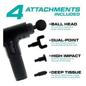 Black Aduro Sport Massage Gun
